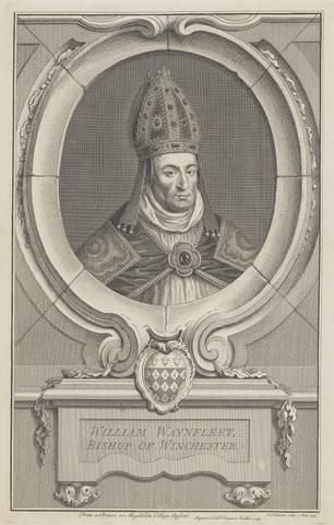 Jacobus Houbraken William Waynfleet, Bishop of Winchester