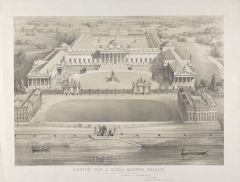 Brighton, Design for a Royal Marine Palace Proposed to be Erected