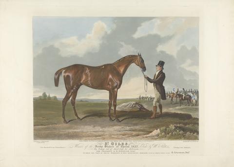 Edward Duncan St. Giles. Winner of the Derby Stakes at Epsom, 1832