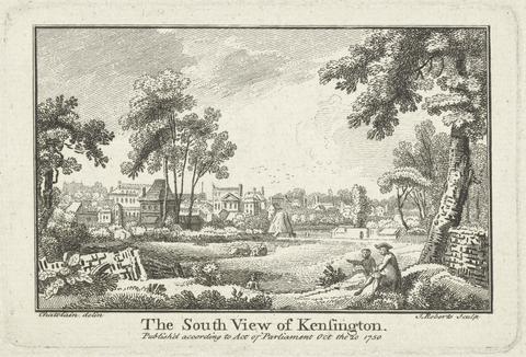 James Roberts the Elder The South View of Kensington