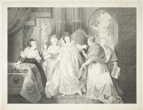 Robert Thew Henry VIII: Act III, Scene I, A Room in the Queen's Apartments