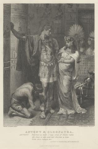 Georg Goldberg "Antony and Cleopatra," Act III, Scene XI