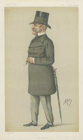 Carlo Pellegrini Vanity Fair: Military and Navy; 'Aldershot', General Sir Thomas Montagu Steele, July 20, 1878