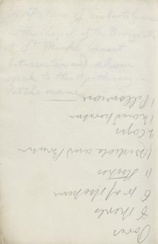 George Romney Manuscript Notes