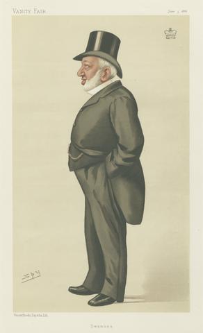 Leslie Matthew 'Spy' Ward Politicians - Vanity Fair. 'Sweansea'. Sir Henry Hussey Vivian. 5 June 1886