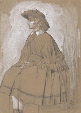 Sir John Everett Millais Study of a Girl