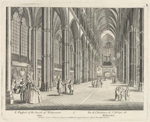 A Prospect of the Inside of Westminster Abbey