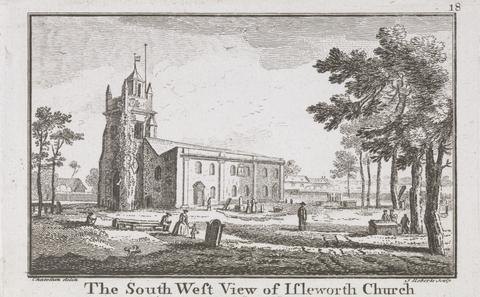 James Roberts the Elder The South West View of Isleworth Church