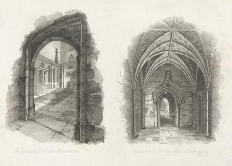 John Greig The Jerusalem Chamber and Entrance to the Cloisters
