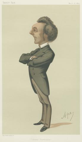 Carlo Pellegrini Politicians - Vanity Fair. 'Colonial Government'. His Excellency Governor Pope Hennessy. 27 March 1875