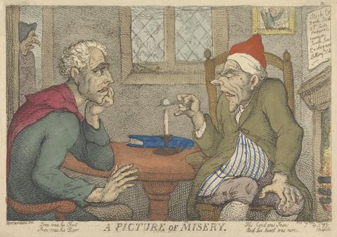 Thomas Rowlandson A Picture of Misery