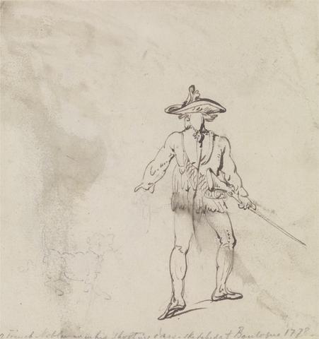 Thomas Rowlandson A French Nobleman out Shooting