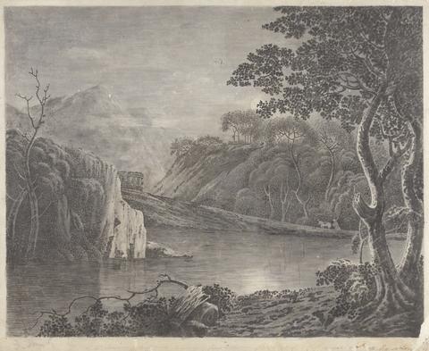 John Eginton View of Lake Nemi