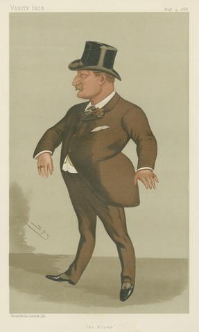 Leslie Matthew 'Spy' Ward Politicians - Vanity Fair. 'the blister'. Mr. Charles Kearns Deane Tanner. 4 August 1888