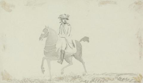 unknown artist A Soldier on Horseback