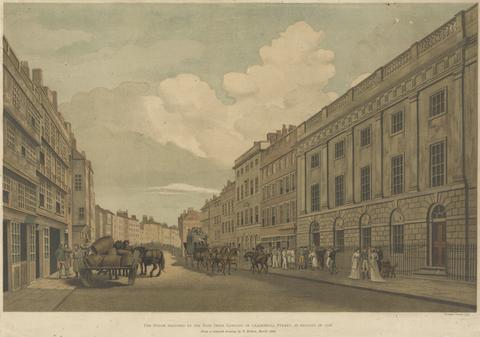 W. Griggs The House Occupied by the East India Company in Leadenhall Street, as refaced in 1726