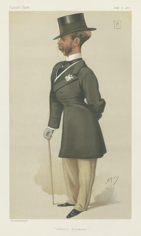 Carlo Pellegrini Politicians - Vanity Fair. 'Albert's Seymour'. Sir Francis Seymour. 11 August 1877
