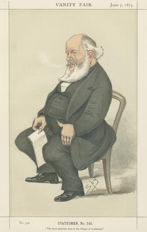 Politicians - Vanity Fair - 'The most popular man in the House od Commons'. Mr. Robert Dalglish. June 7, 1873