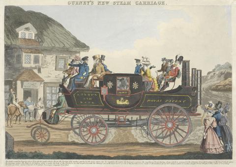 unknown artist Gurney's New Steam Carriage