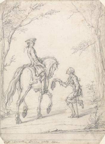Marcellus Laroon the Younger The Horseman and the Beggar