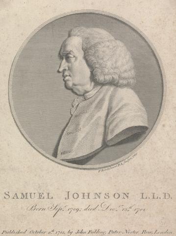 Francesco Bartolozzi RA Samuel Johnson