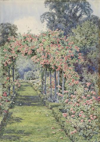 Lilian Stannard The Flower-Covered Arch