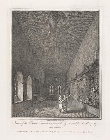 John Thomas Smith Inside of the Painted Chamber as it was in the Year 1800