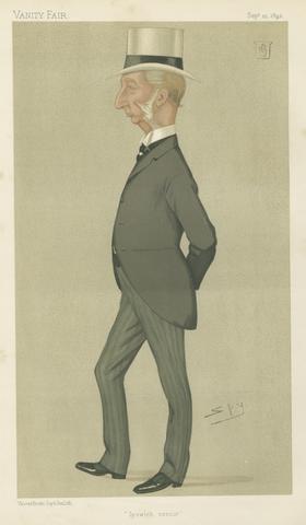 Leslie Matthew 'Spy' Ward Politicians - Vanity Fair - 'Ipswich senior'. Sir Charles Dalrytmple. September 10, 1892