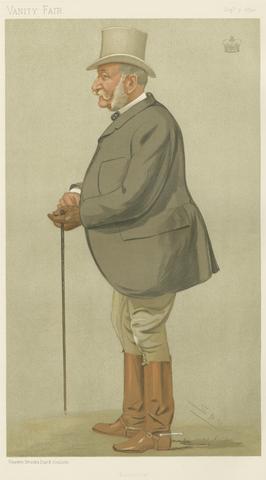 Leslie Matthew 'Spy' Ward Vanity Fair: Turf Devotees; 'Badminton', The Duke of Beaufort, September 7, 1893