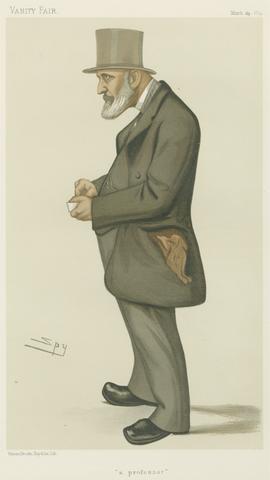 Leslie Matthew 'Spy' Ward Vanity Fair: Teachers and Headmasters; 'A Professor', Mr. James Edwin Thorold Rogers, March 29, 1884