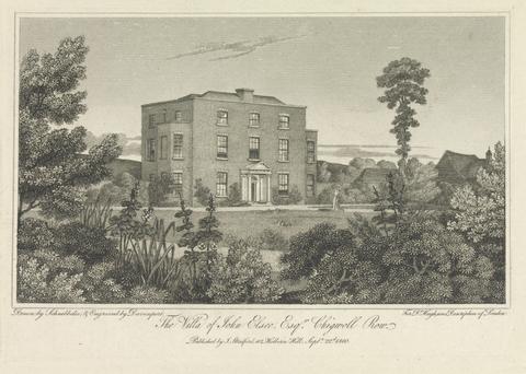Samuel Davenport The Villa of John Elsee, Esquire, Chigwell Row Outer Suburb - East