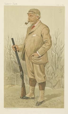 Leslie Matthew 'Spy' Ward Vanity Fair: Game Hunter; 'Letters to Young Shooters', Sir Ralph Payne-Gallway, August 10, 1893