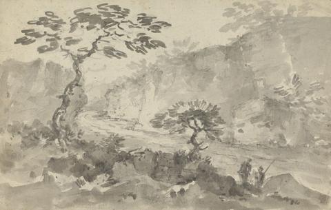 Rev. William Gilpin Landscape with Two Men