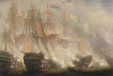 John Christian Schetky The Battle of Trafalgar