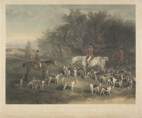 Charles E. Wagstaff The Print of John Musters, Esq. and His Hounds