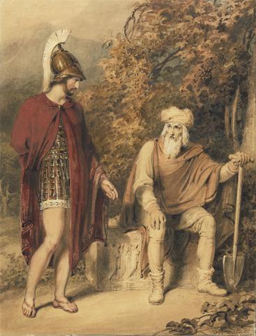 Richard Westall Alcibiades and Timon