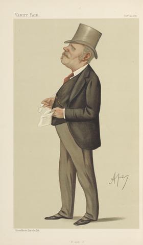 Carlo Pellegrini Vanity Fair: Shipping Officials; 'P & O', Mr. Thomas Sutherland, October 22, 1887