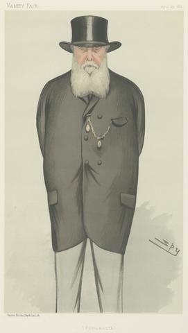 Leslie Matthew 'Spy' Ward Politicians - Vanity Fair - 'Portsmouth'. The Hon. Thomas Charles Bruce. April 29, 1882