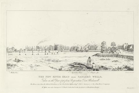 John Swaine The New River Head near Sadler's Wells