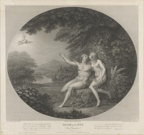 Adam and Eve in Paradise