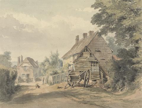 William Henry Hunt A Street in a Country Village