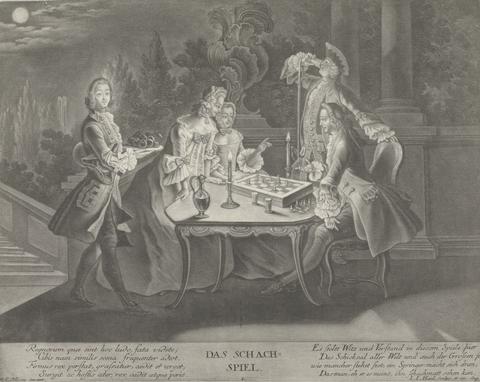 Johann Jacobus Haid Das Schachspiel