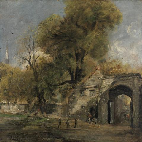 John Constable Harnham Gate, Salisbury
