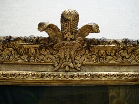 unknown artist British, Louis XIV- Régence style frame