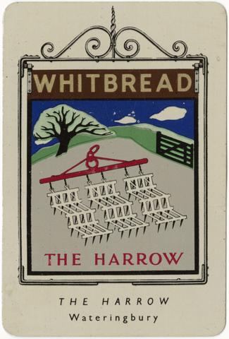 Whitbread and Company, creator. The Harrow, Wateringbury.
