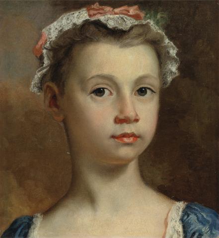 Joseph Highmore Sketch of a Young Girl