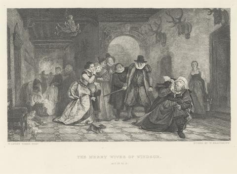 Wilhelm Krauskopf The Merry Wives of Windsor, Act IV, Scene II