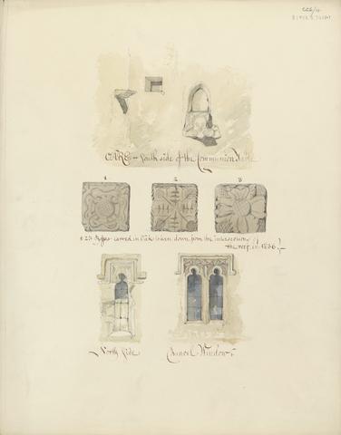 Rev. James Bulwer Oare Church, Architectural Details