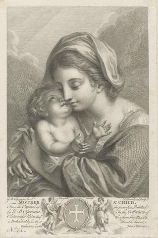 Francesco Bartolozzi Mother and Child