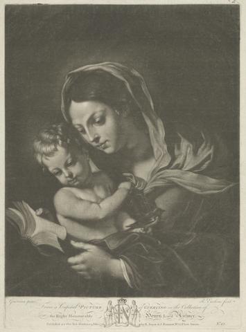 Richard Earlom Virgin and Child